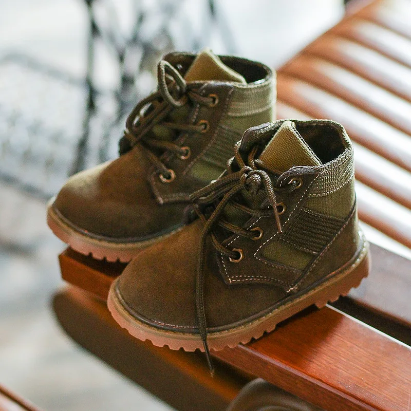 Новый дизайн; Стильные повседневные Зимние полуботинки для мальчиков; Обувь
