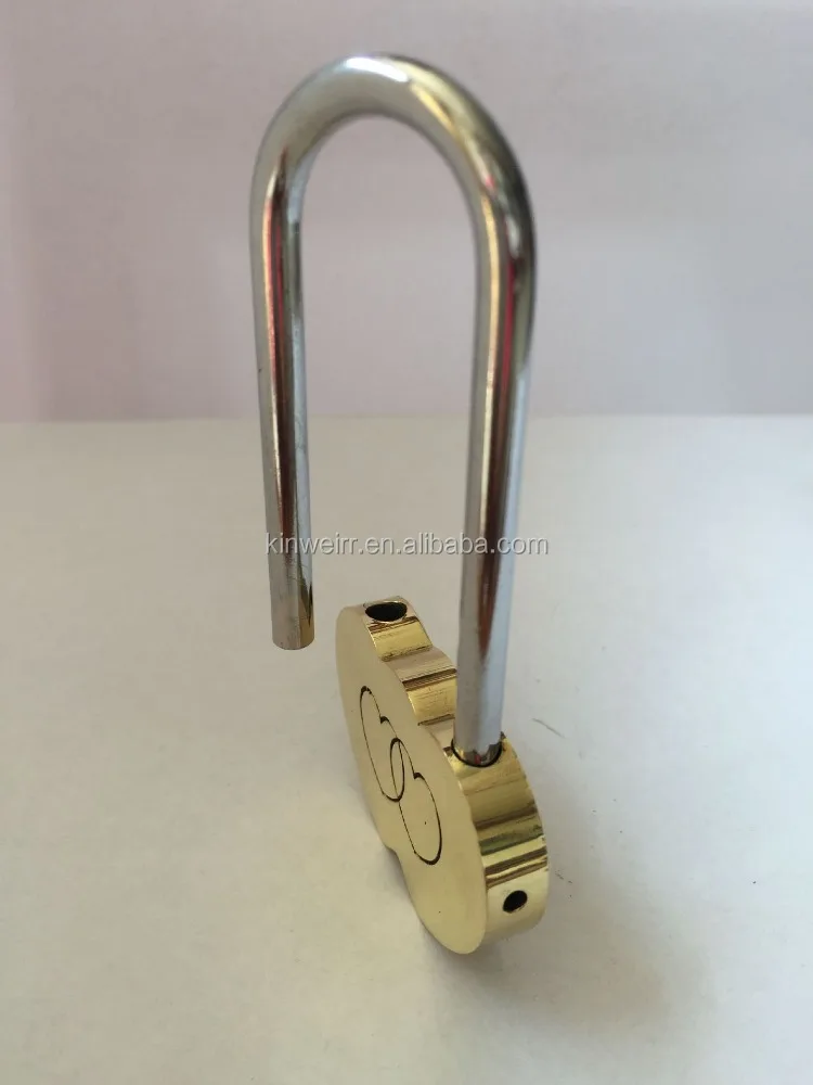 
 Самый дешевый замок с двойным сердцем и выгравированным сердцем  