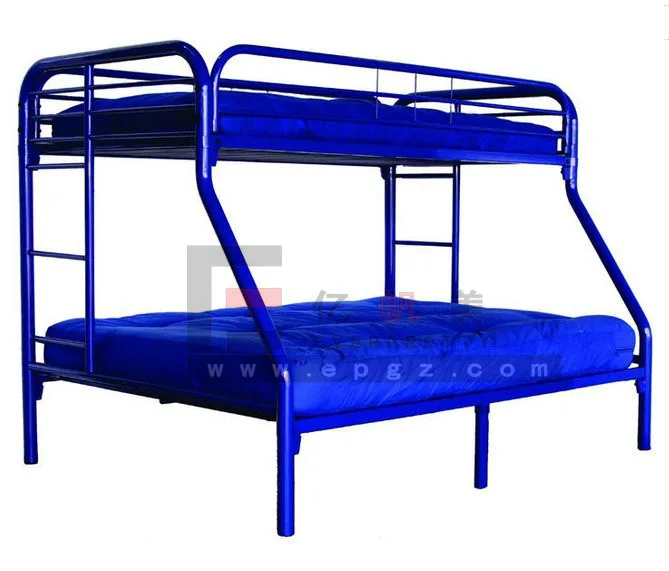 Modern Furniture Double Decker Deck Metal Frames Bunk Bed For Adults Adult Bunk Beds Iron Steel