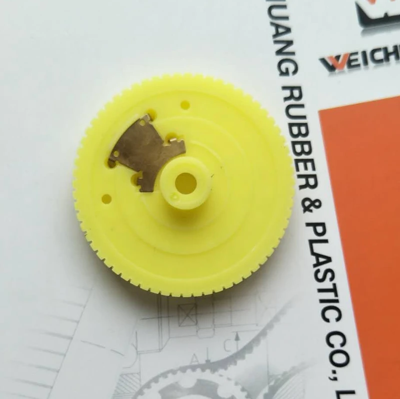 POM custom molded parts plastic bevel gears