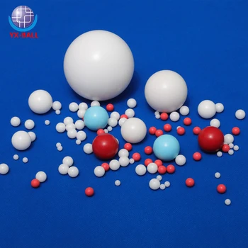 Ex-stock  10mm 12mm 14mm 16mm delrin ball solid pom small white plastic balls for toy
