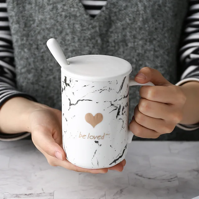 Marble Design Ceramic Coffee Mug Gift Set, View Gift Coffee Mug Set,  Hodeang Product Details from Yiwu Hodeang E-Commerce Co., Ltd. on  Alibaba.com