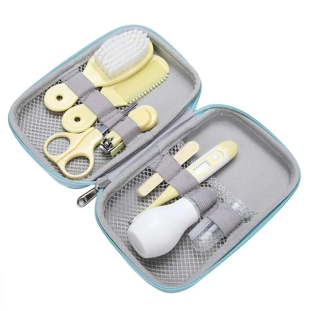 Kit Cura Unghie Bambino 5 In 1 - Set Manicure Neonato Con Forbici, Tagliaunghie, Lima, Pinzette E Pettine - 2