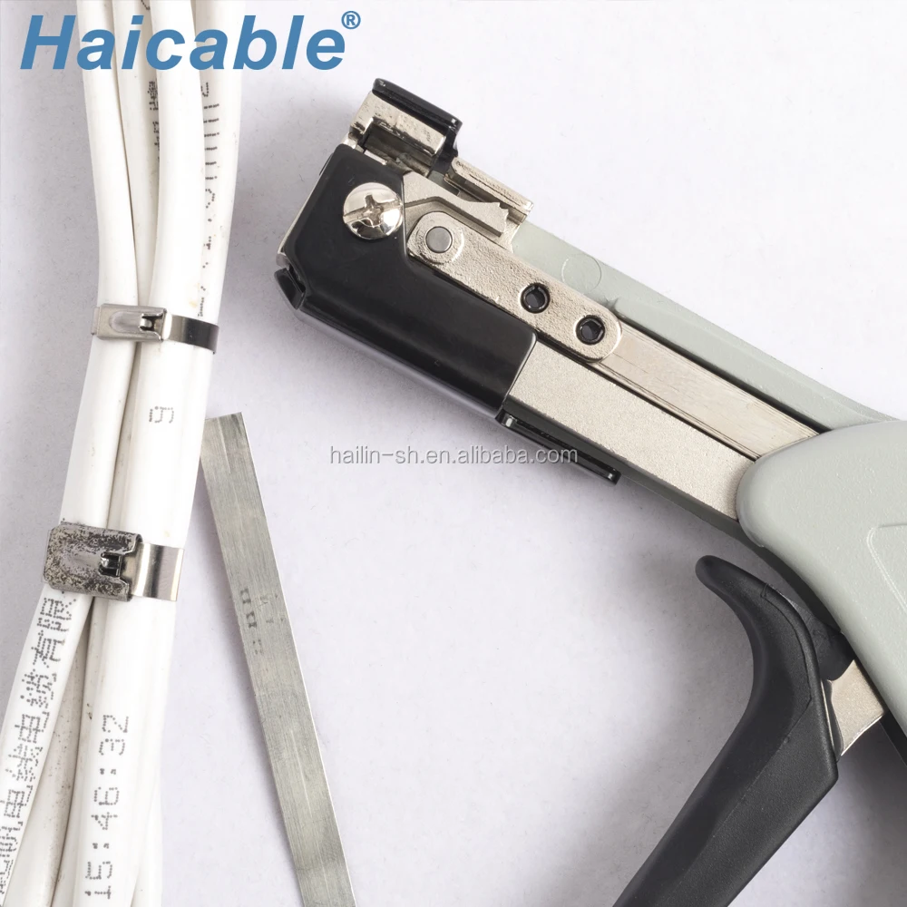 Ly600n Haicable Automatic Cable Tie Gun Stainless Steel Cable Tie