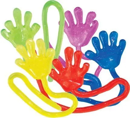 sticky hands toy