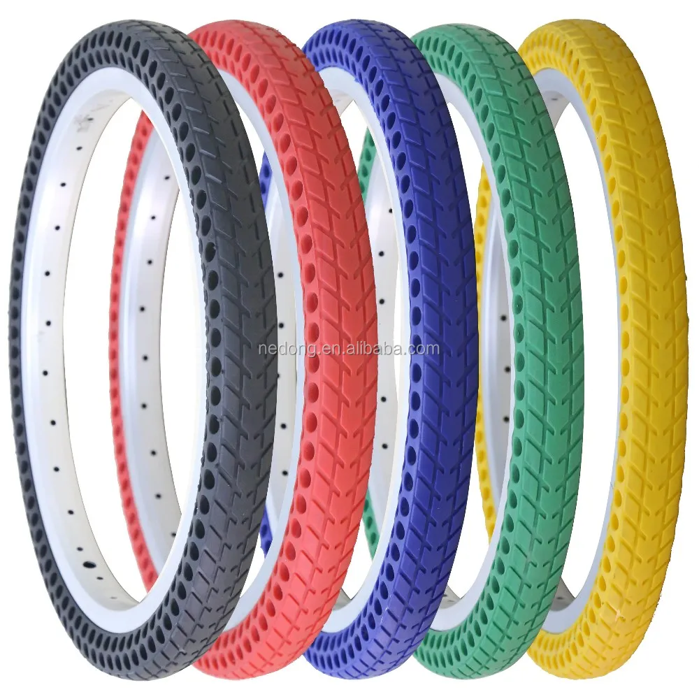 16 inch Colored Airless Puncture-proof 