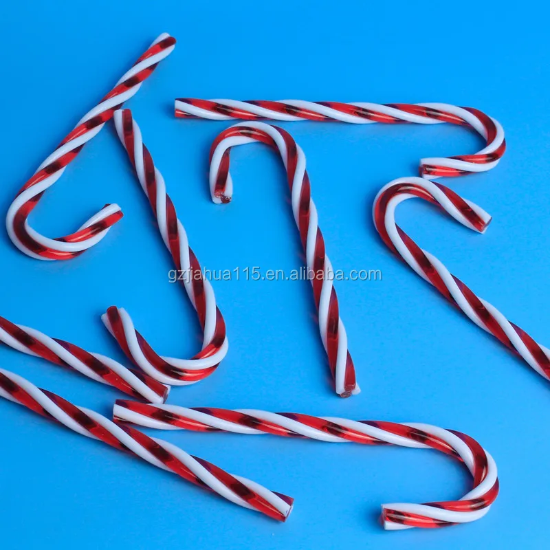 Plastic Candy Cane,Xmas Candy Cane Christmas Tree Hanging Ornament For