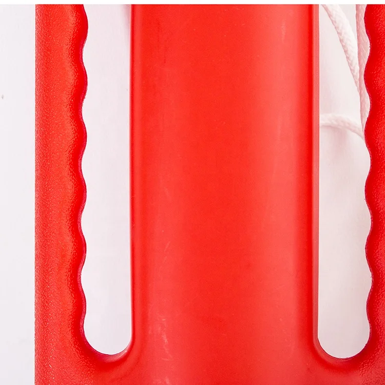 Corda Di Salvataggio Galleggiante PVC Riflettente 30m X 6mm Con Gancio E Anello Per Acqua E Piscina