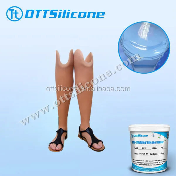 Silicone Rubber for Life Casting Artificial Body Part Making