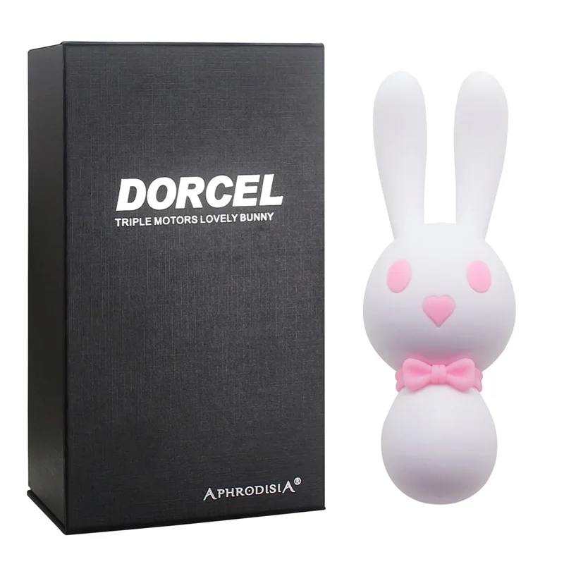 Vibromasseur Lapin Clitoridien Silicone Médical Rechargeable