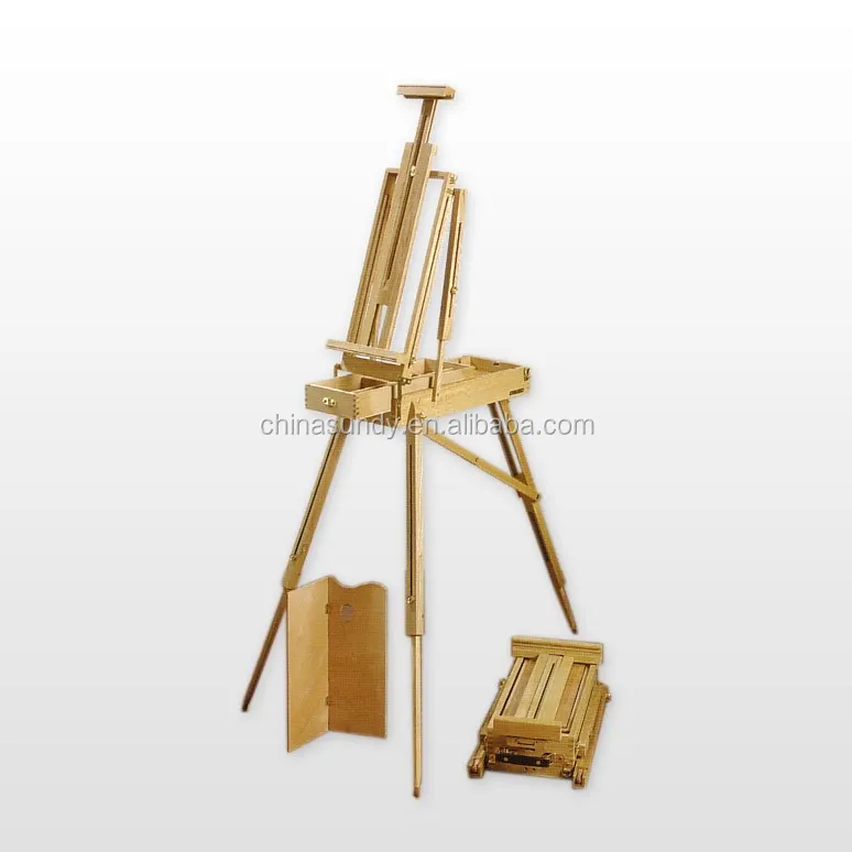 Big Desk Easel With Box Brush Box Easel Table Easel For Artist Buy French Small Easel Box Display Shelf Drawing Box Set Product On Alibaba Com