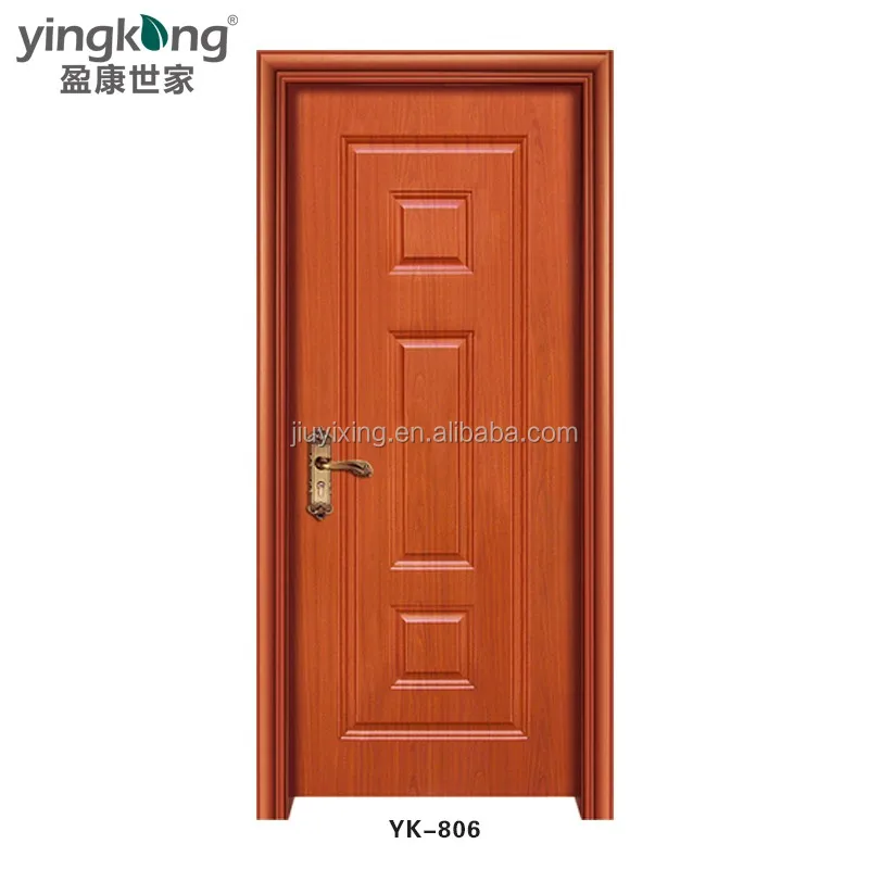New Model Waterproof Ready Made PVC Bathroom Interior Door Skin Price in Hyderabad/india