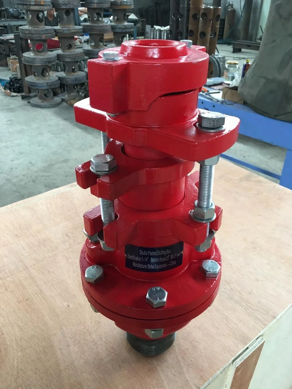 Oilfield DPSB Double Packed Stuffing Box for Sealing Polished Rod