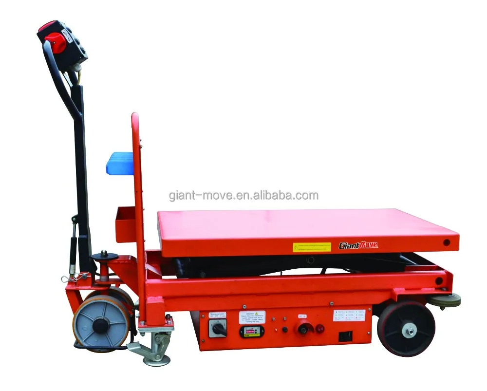 MR Electric Linear Actuator Lifting and Moving Scissor Lift Table