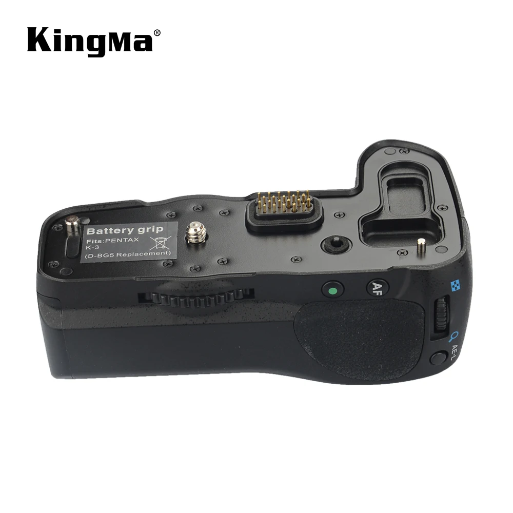 thumbnail image 2 of DSTE Pro D-BG5 Vertical Battery Grip Replacement For Pentax K-3 DSLR – Holds 1x D-LI90 Or 6x AA Batteries 2 of 14