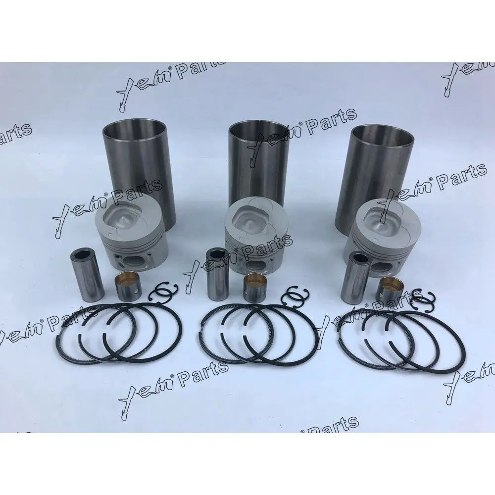 3KR2 Cylinder Liner Kit With Pistons Rings Liner for Isuzu Engine