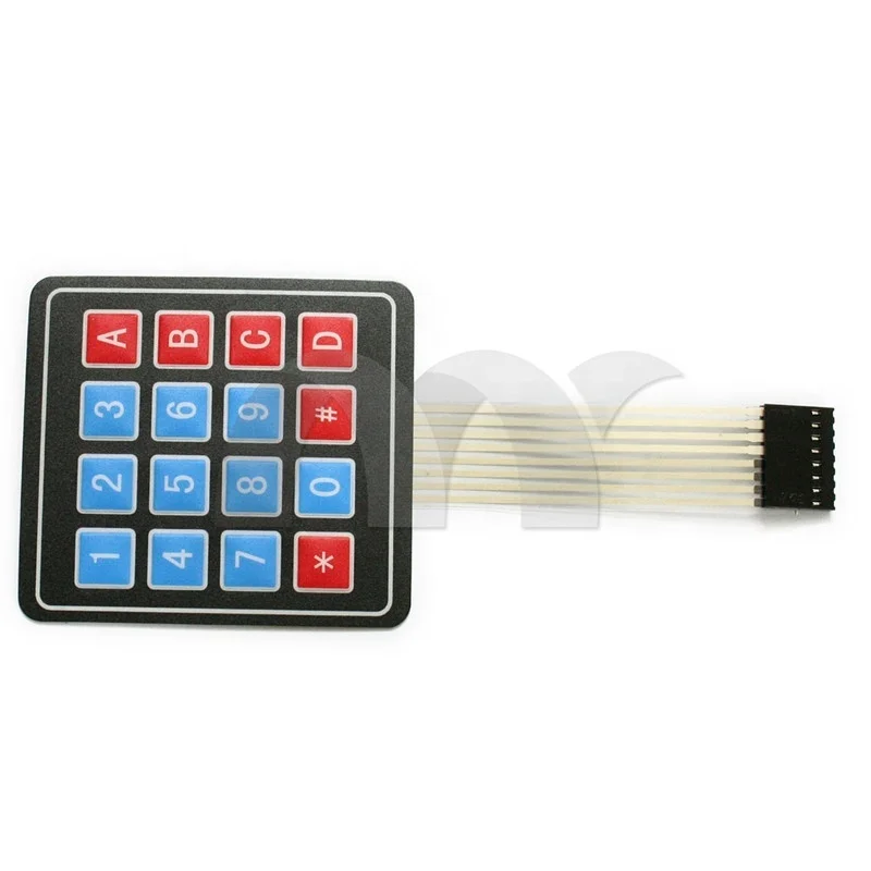 
4x4 матрицы/матрица 16 ключей мембрана переключатель клавиатуры матрица клавиатуры 