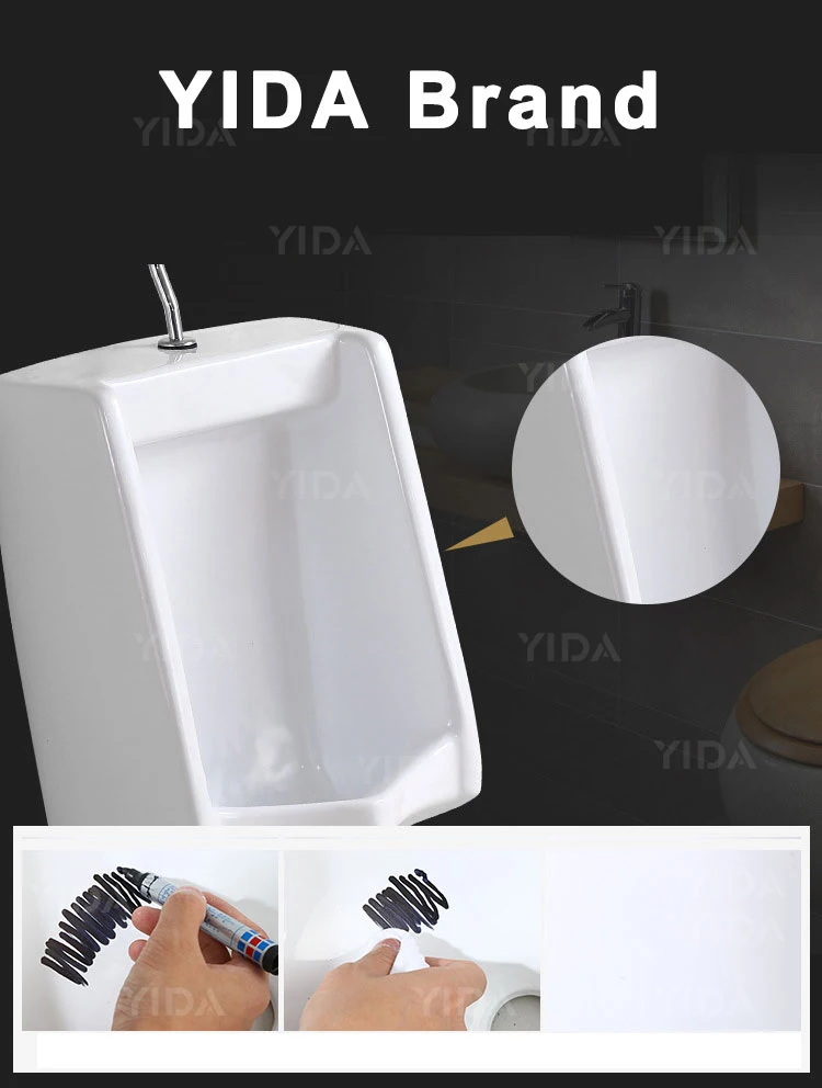 
 Китай производство 7016 квадратный белая керамическая чаша писсуар керамический писсуар  