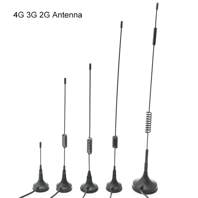 4G 3G 2G GSM GPRS Magnetic Communication Antenna with SMA male connector 900/1800/2100/2700Mhz