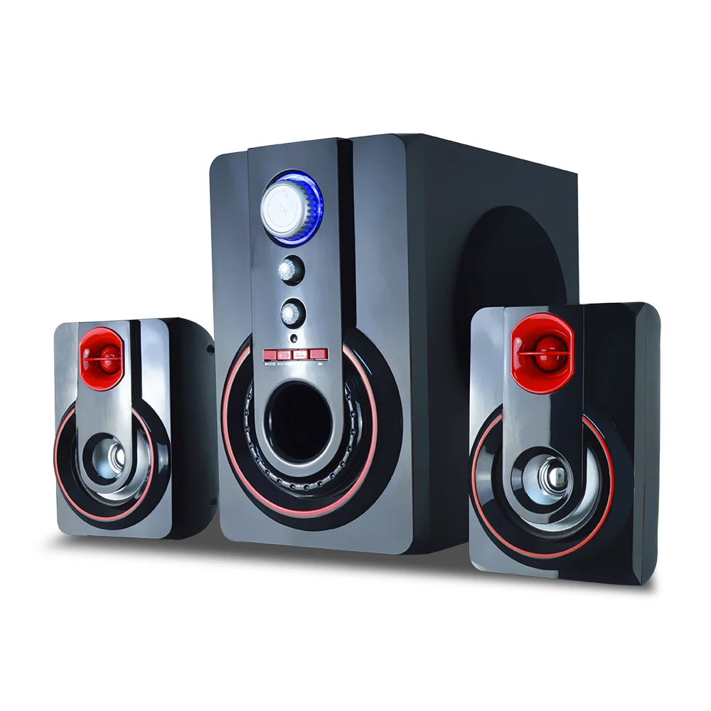 2.1 Wooden Speaker Sound System With 