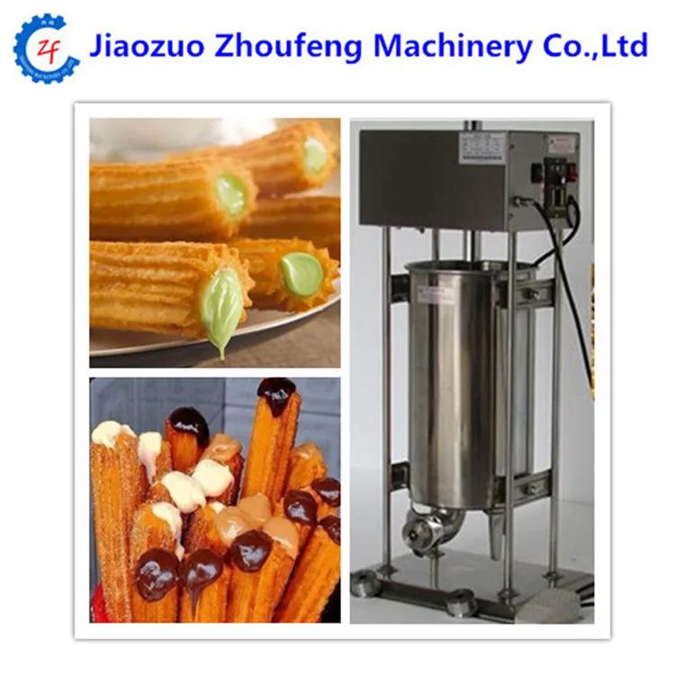 manual churro food maker machine encrusting