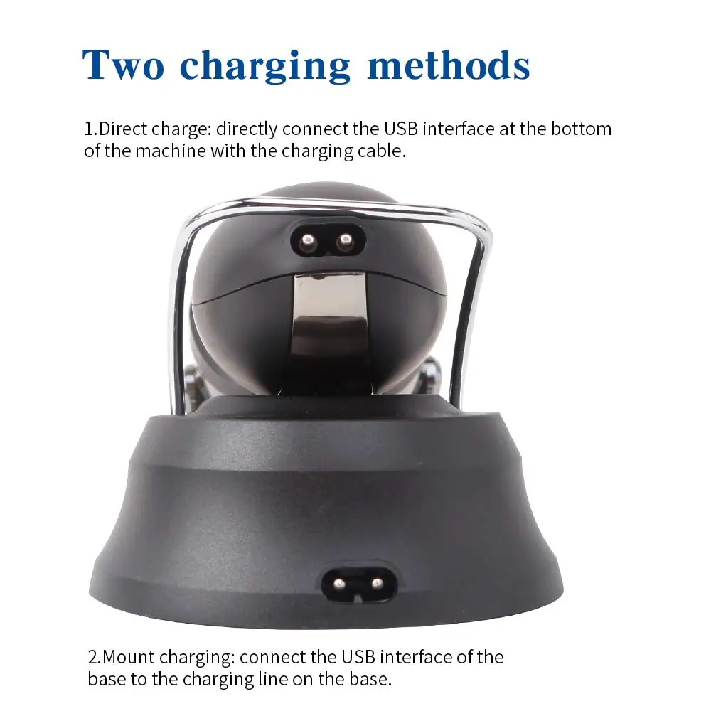 Высококачественная Мужская бритва для лица аккумуляторная беспроводная электробритва