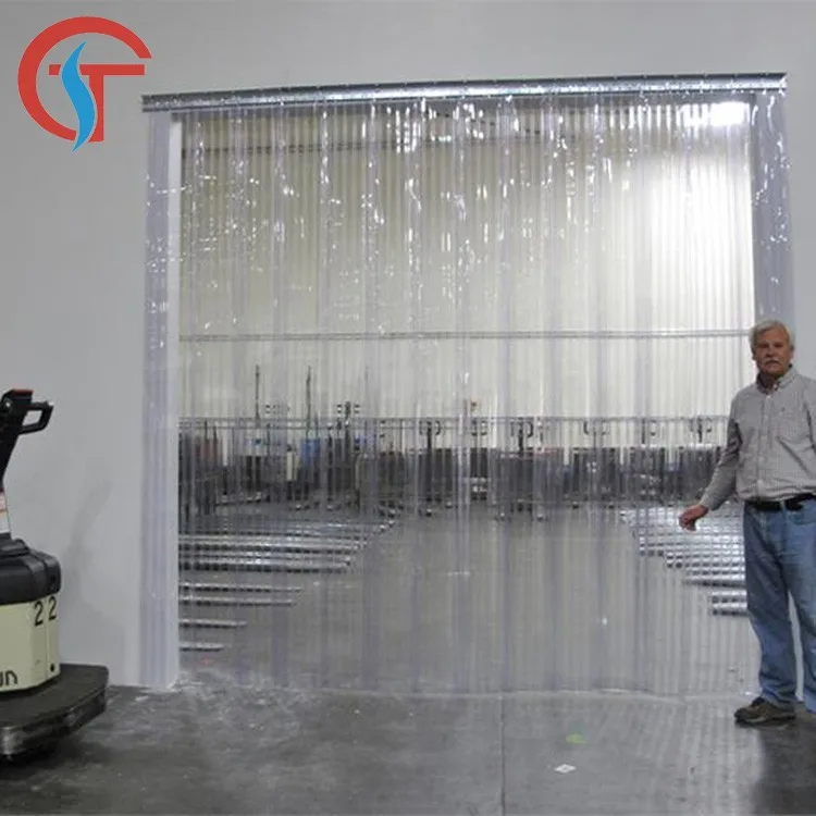 300 PVC Strip Curtain Door 2.5 M x 2.5 M for coldroom warehouse Catering 
