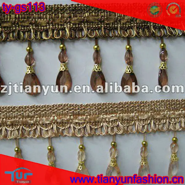 Rideau Decoratif Avec Perles Pour Bebe Garniture A Franges Buy Garniture De Frange Perlee Sur La Tresse Garniture Et Frange Perlees De Gemme Garniture Decorative Pour Le Rideau Product On Alibaba Com