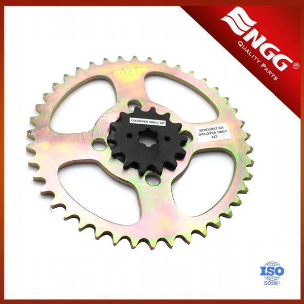 For Bajaj Discover 100 motorcycle chain sprocket