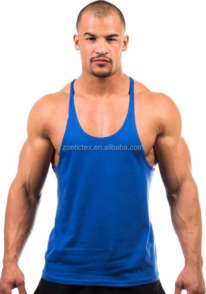 High Quality Custom Mens Gym Stringer tank Top