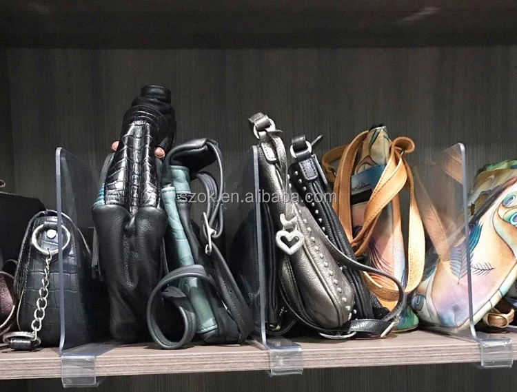 
Прозрачные Акриловые разделители полки из плексигласа для шкафов/деревянных полок 