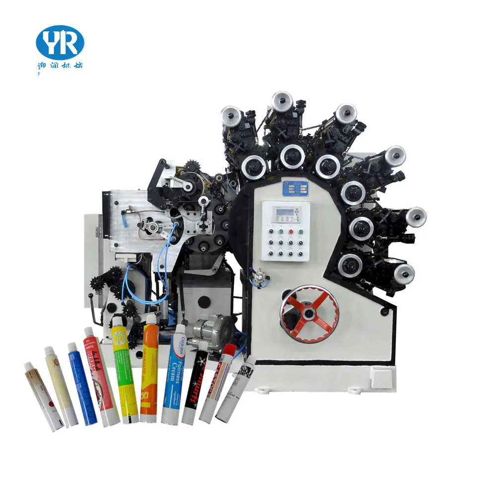 
Автоматическая алюминиевая трубка для клея, крема, мази 