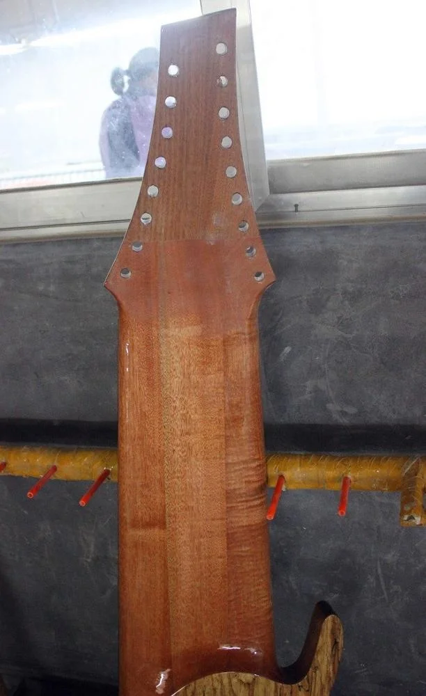 weifang rebon haute qualité 17 cordes spalted érable basse