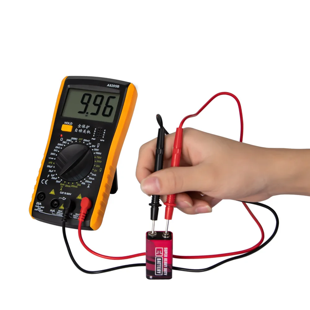 FSH1 LCD HD display Hand-held mini pocket size pen type smart digital multimeter with backlight