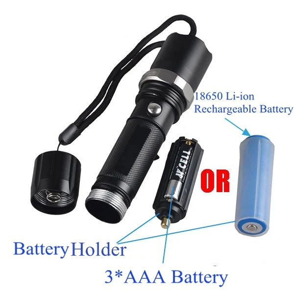 3w tactical swat heavy duty rechargeable flashlight Wuben C3 1200 Lumen The flashlight is also IPX Streetwise Security Police Force 9,200,000