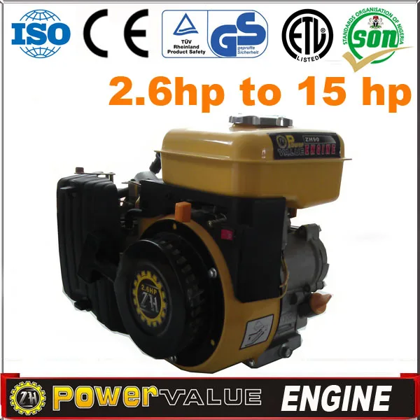 бензиновый двигатель/бензиновый двигатель 2.0kw/2.6hp портативный новая конструкция власти