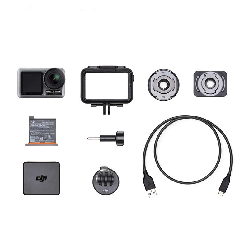 
 Dji OSMO Action UHD 4K Экшн-камера 11m Водонепроницаемая Спортивная камера  