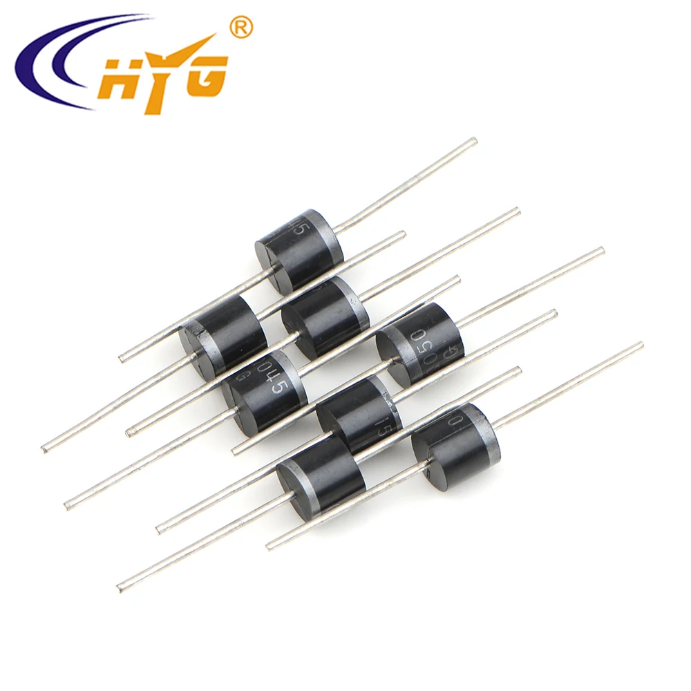 Chanzon SS510 SMD Schottky Barrier Rectifier Diodes 5A 100V SMB DO-214AA 5 Amp 100 Volt Pack of 50 Pieces
