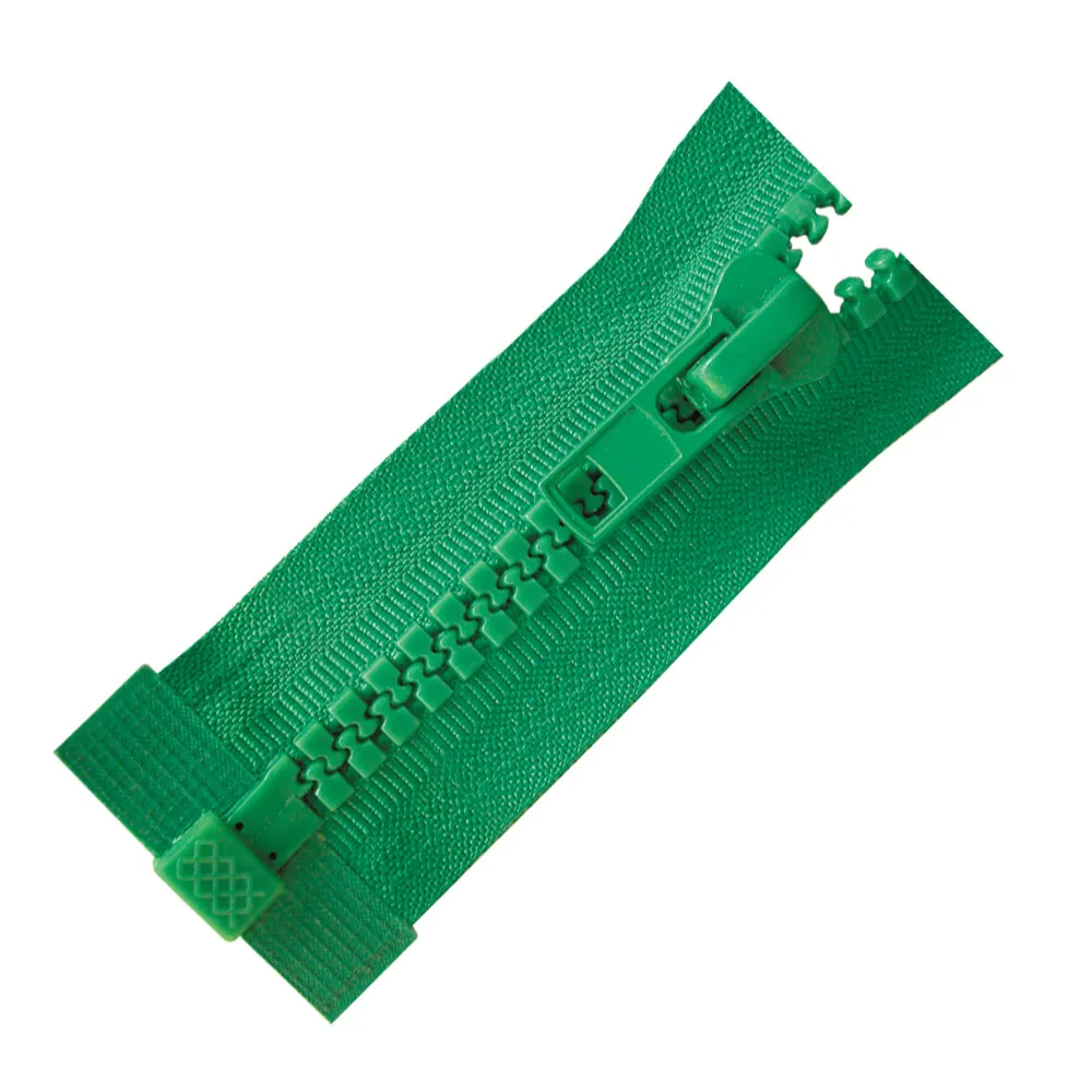 工厂供应 8 # 开口端服装塑料拉链 - buy plastic zipper,o/e plastic