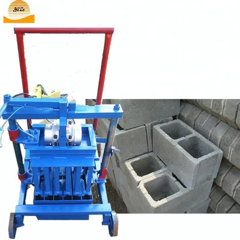 Widely used electric hollow concrete cement block brick making maker machine price for sale In USA Ethiopia Zambia Ghana Kenya