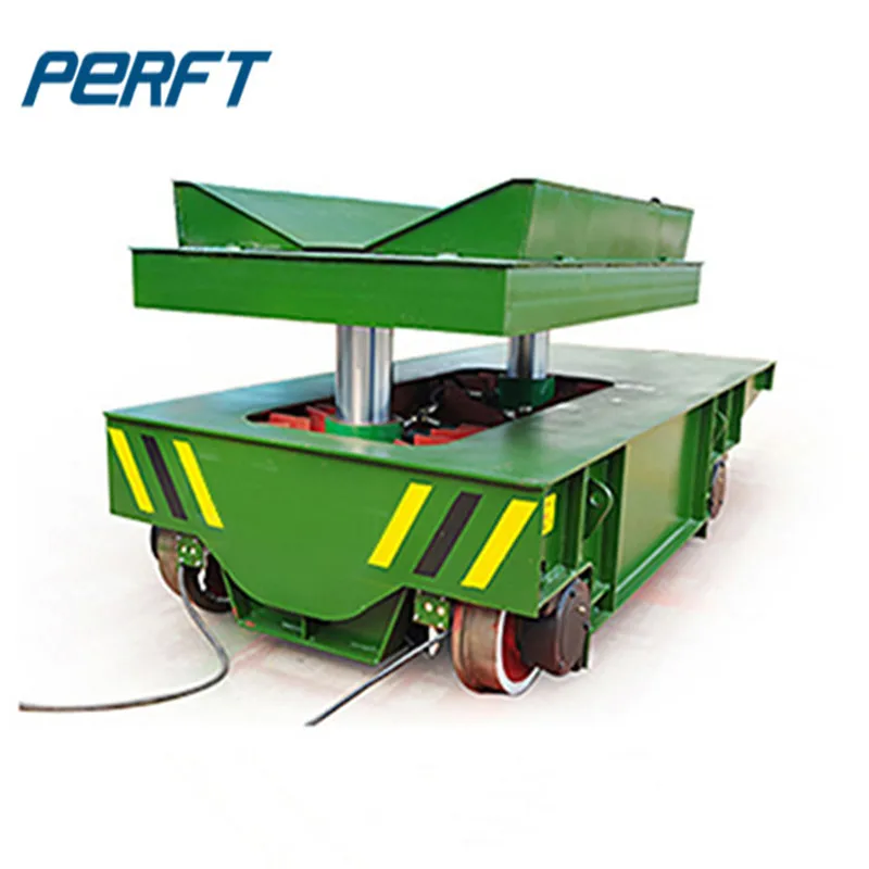 Steel Mill Coil Handling Heavy Load Automated Track Transport Car