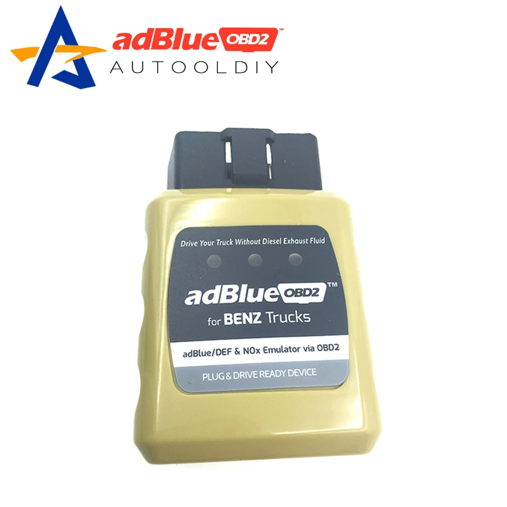 Новое поступление 2016 бесплатная доставка Adblue эмулятор AdblueOBD2 для B - энц грузовики Adblue / DEF Nox эмулятор через OBD2 Adblue OBD2 для Benz