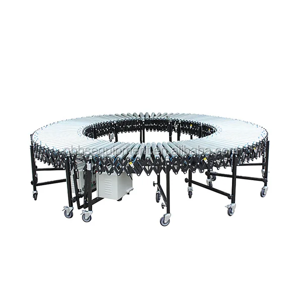 Flexible Accordion Rollers Conveyor