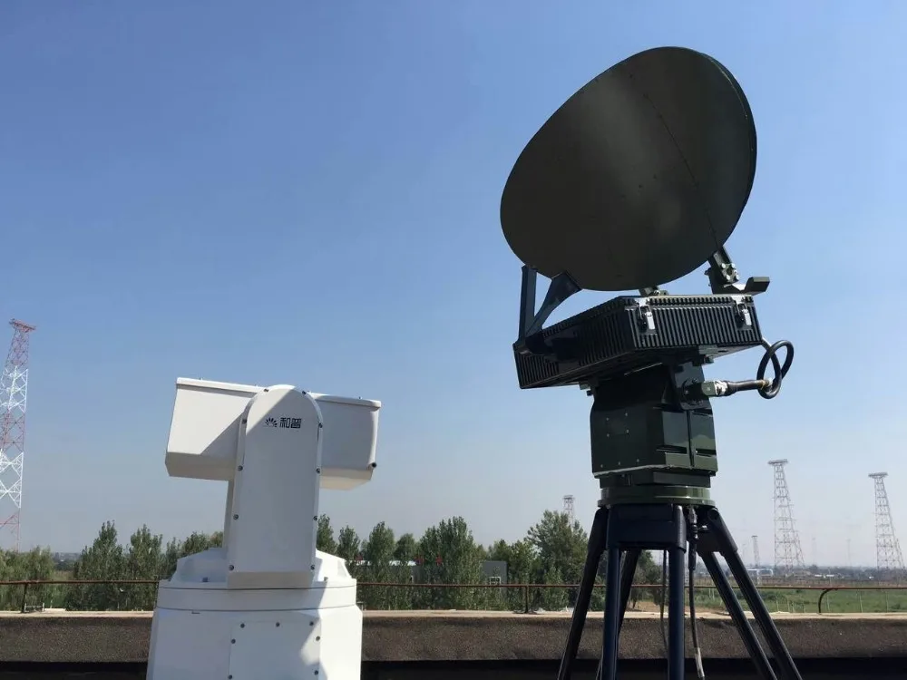 Border Defense Radar Connecting Surveillance Thermal Camera
