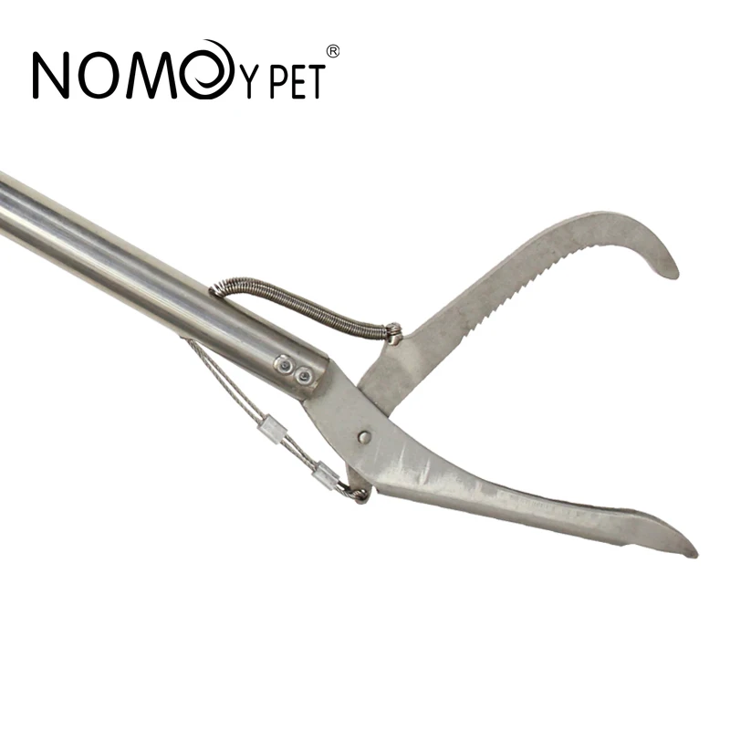 Wholesale Reptile Hide - Silver stainless steel snake hook – Nomoy