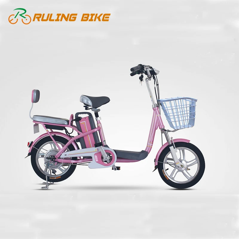 electric bike pink