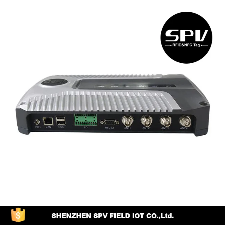 School Access Control 8 Channel R2000 UHF Fixed RFID Reader