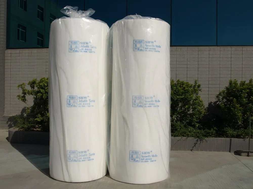 G2 G3 G4 F5 F6 High Dust Capacity Filter Media Roll For Bag Filter And Panel Filter Buy High