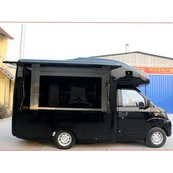 Black Mobile Food Truck For Sale - Buy 