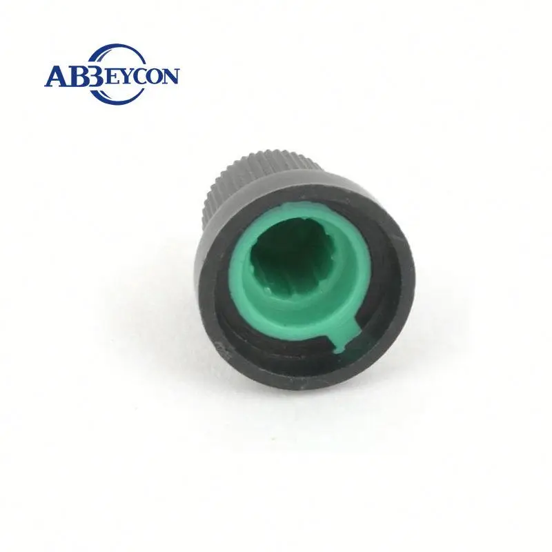 Sourcing Map Lot 5 Boutons Potentiomètre Moletés Aluminium | Arbre 6mm, Bouton 17x17mm | Pour Contrôle Volume, Niveau